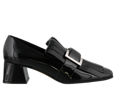 Sergio Rossi Prince Loafers In Black