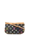 Pre-owned Louis Vuitton Pochette Accessories Hand Bag - Black In Black