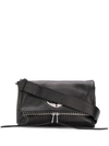 ZADIG & VOLTAIRE ROCKY FOLDOVER CROSSBODY BAG