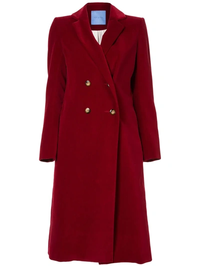 Macgraw Royal Double-breasted Blazer In Red