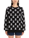 MOSCHINO TEDDY SWEATER,10981572