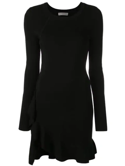 Altuzarra Long Sleeve A-line Jumper Dress In Black