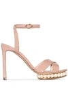 NICHOLAS KIRKWOOD CASATI 105MM PEARL SANDALS