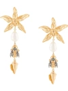 TORY BURCH POETRY OF THINGS LINE EARRINGS