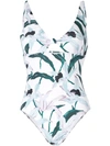 TORY BURCH FLORAL PRINT SWIMSUIT