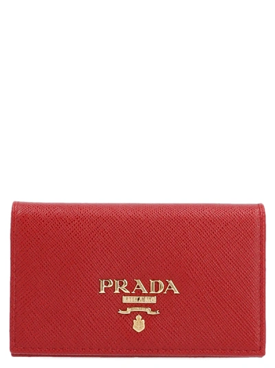Prada Cardholder In Red