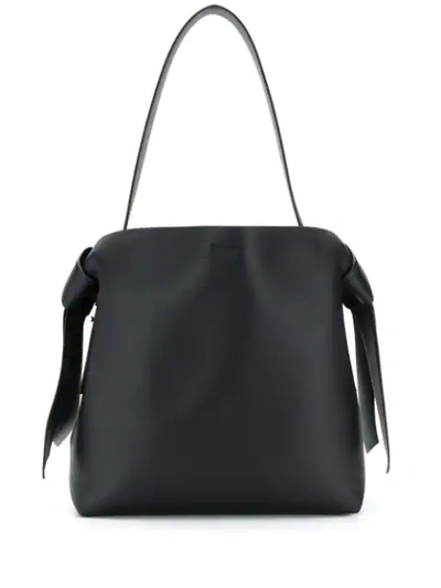 Acne Studios Midi Misubi Shoulder Bag In Black