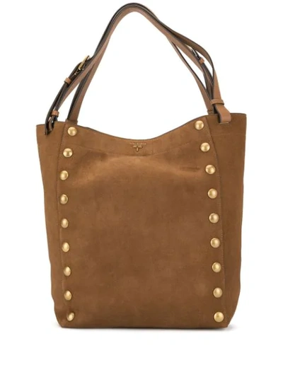 Tory Burch Oversized Tote Bag In Brown
