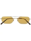 OLIVER PEOPLES OLIVER PEOPLES INDIO太阳眼镜 - 金属色