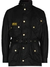 Barbour International Original Waxed Jacket In Black