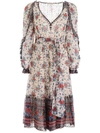 ULLA JOHNSON ROMILLY MIDI DRESS,10982356