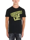 DSQUARED2 RAVE ON T-SHIRT,10981709