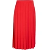 BURBERRY FARRAH PLEATED MIDI-SKIRT,8016917/A1460