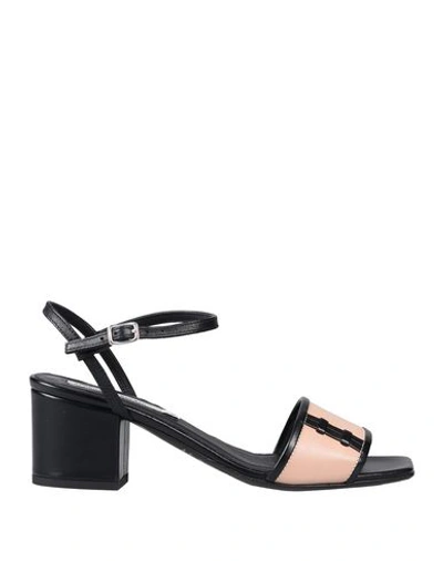 Alberto Fermani Sandals In Black