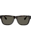 BURBERRY EYEWEAR SQUARE FRAME SUNGLASSES