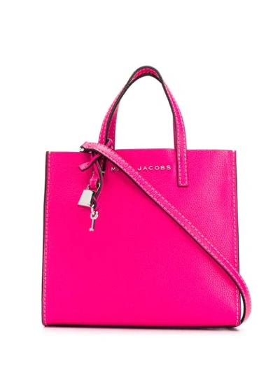 Marc Jacobs The Grind Mini Tote In Pink