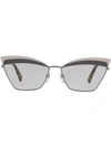 VALENTINO TINTED CAT-EYE SUNGLASSES