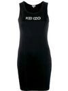 KENZO LOGO TANK TOP DRESS