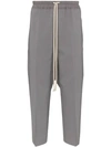 RICK OWENS ASTAIRES DROP CROTCH TROUSERS