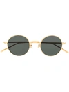 Matsuda Circle Sunglasses - Gold