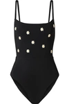 ANEMONE NARCISSUS EMBROIDERED SWIMSUIT