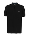 PS BY PAUL SMITH PS PAUL SMITH MENS REG FIT SS POLO SHIRT MAN POLO SHIRT BLACK SIZE S ORGANIC COTTON,12354469OW 5