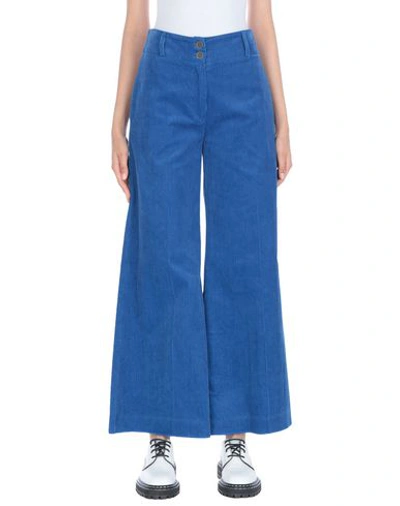 Daniela Pancheri Casual Pants In Azure