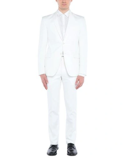 Versace Suits In White