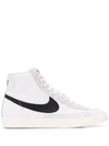 NIKE NIKE BLAZER MID 77 SNEAKERS - WHITE