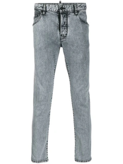 Dsquared2 Skater Jeans In Grey