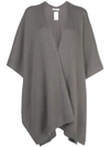 THE ROW OVERSIZED KNITTED CAPE