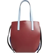 MARNI COLORBLOCK GUSSET TOTE,SHMP0023Q0 LV589