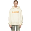 AMIRI AMIRI OFF-WHITE FLAME HOODIE