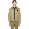 ALEXANDER MCQUEEN ALEXANDER MCQUEEN BIEGE BUG JACKET