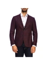 ETRO SINGLE-BREASTED JACKET WITH TWO BUTTONS IN MELANG&EACUTE; WOOL,10982419