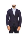 ETRO SINGLE-BREASTED TWO-BUTTON JERSEY BONE JACKET,10982418
