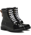 See By Chloé See By Chloe Black Florrie Rain Boots In Black
