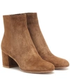 GIANVITO ROSSI MARGAUX SUEDE ANKLE BOOTS,P00398717