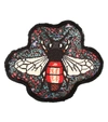 GUCCI BEE EMBROIDERED SILK CUSHION,P00402848