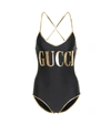 GUCCI LOGO ONE-PIECE SWIMSUIT,P00399767