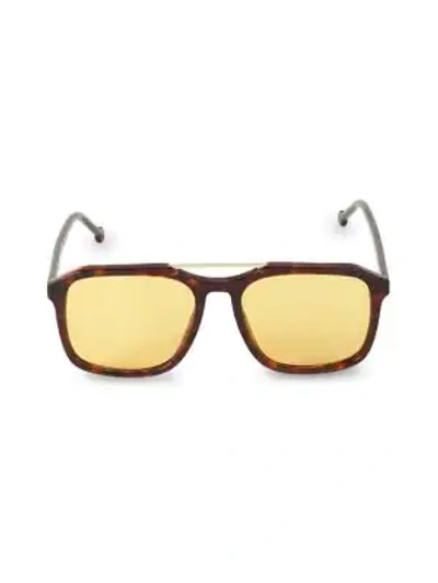 Colors In Optics Voyager 57mm Navigator Sunglasses In Tortoise