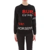 BURBERRY BURBERRY LOGO CREWNECK SWEATER