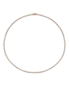 ANITA KO HEPBURN 18K ROSE GOLD DIAMOND CHOKER NECKLACE, 16"L,PROD220840011