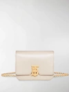 BURBERRY LEATHER BELTED TB BAG,801220213816111
