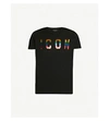 DSQUARED2 ICON COTTON-JERSEY T-SHIRT