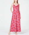 FINDERS KEEPERS HANA FLORAL-PRINT COWL-NECK JUMPSUIT