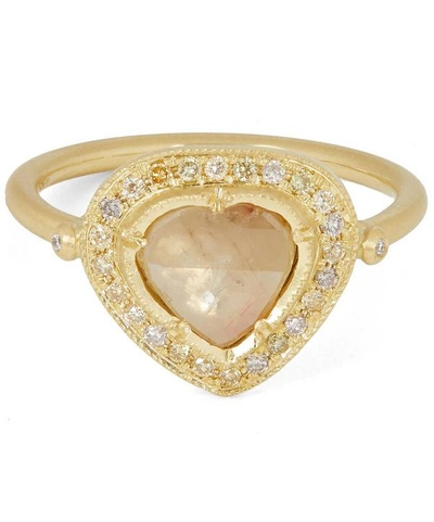 Brooke Gregson Gold Galaxy Diamond Slice Ring