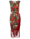 DOLCE & GABBANA FLORAL PRINT DRESS,10982982