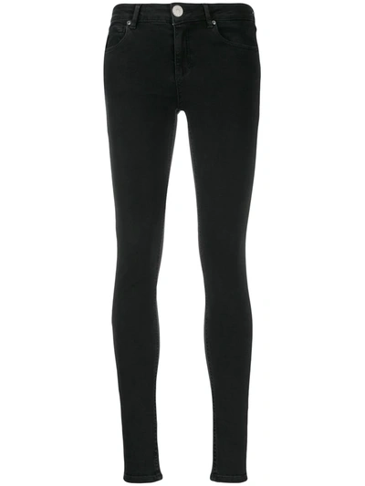 Sandro Pam Skinny Jeans In Black