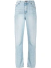 SANDRO PARISIEN STRAIGHT JEANS